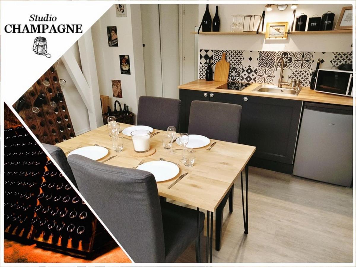 Апартаменты Studio Champagne Реймс Экстерьер фото