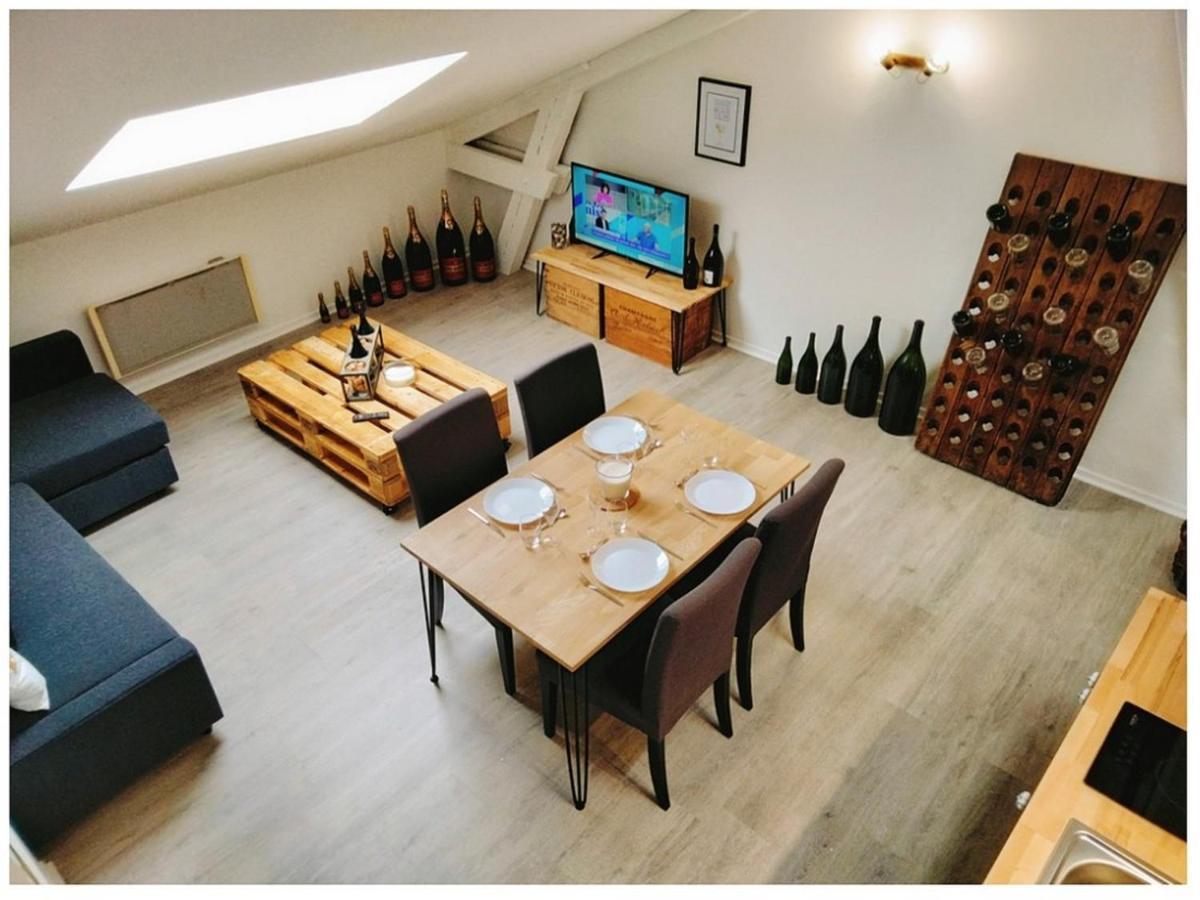Апартаменты Studio Champagne Реймс Экстерьер фото